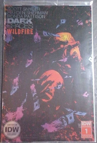 DARK SPACES: WILDFIRE #1 FOIL! SEALED! SDCC EXCLUSIVE! NM 2022 IDW