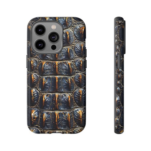 Phone Case for iPhone, Pixel, Galaxy - UV Print Croc Alligator Crocodile Cover - Picture 34 of 239