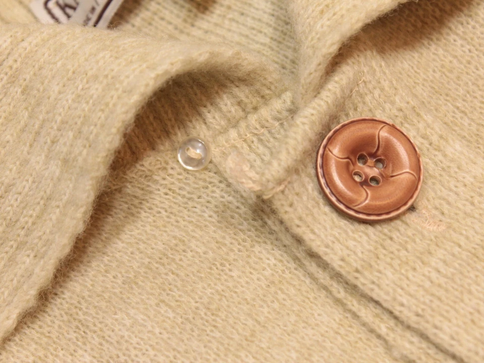 Suéter KAMBERN by Highland Vintage Mezcla Mohair Para Hombre Talla M Marrón Verdadero Vintage Foto 4 de 4