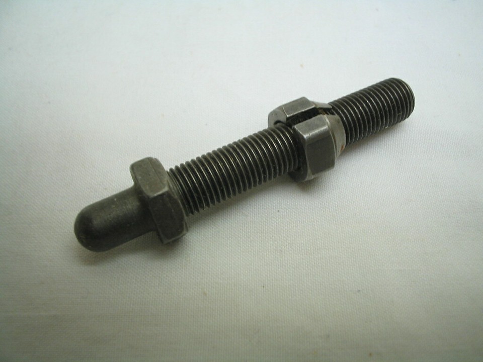 NOS Tappet Adjuster Screw with Locknut 1855657 Harley Hydraulic