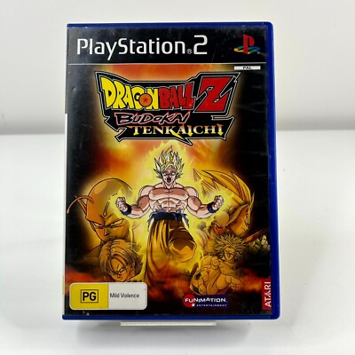 Dragon Ball Z Budokai Tenkaichi Sur PS2 – Complet, PAL FR, Très Bon état
