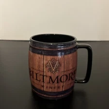 BILTMORE  winery Coffee Mug Cup  crate look