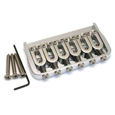HIPSHOT FESTE BRÜCKE FÜR E-GITARRE 6 SAITEN - CHROM - 41060 C HARDWARE 