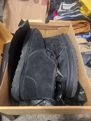 UGG Neumel 3236 Chukka Ankle Boot Black men\'s size 11 UGG® Neumel for Men | Lace-Up Casual Shoes at UGG.com main image 4