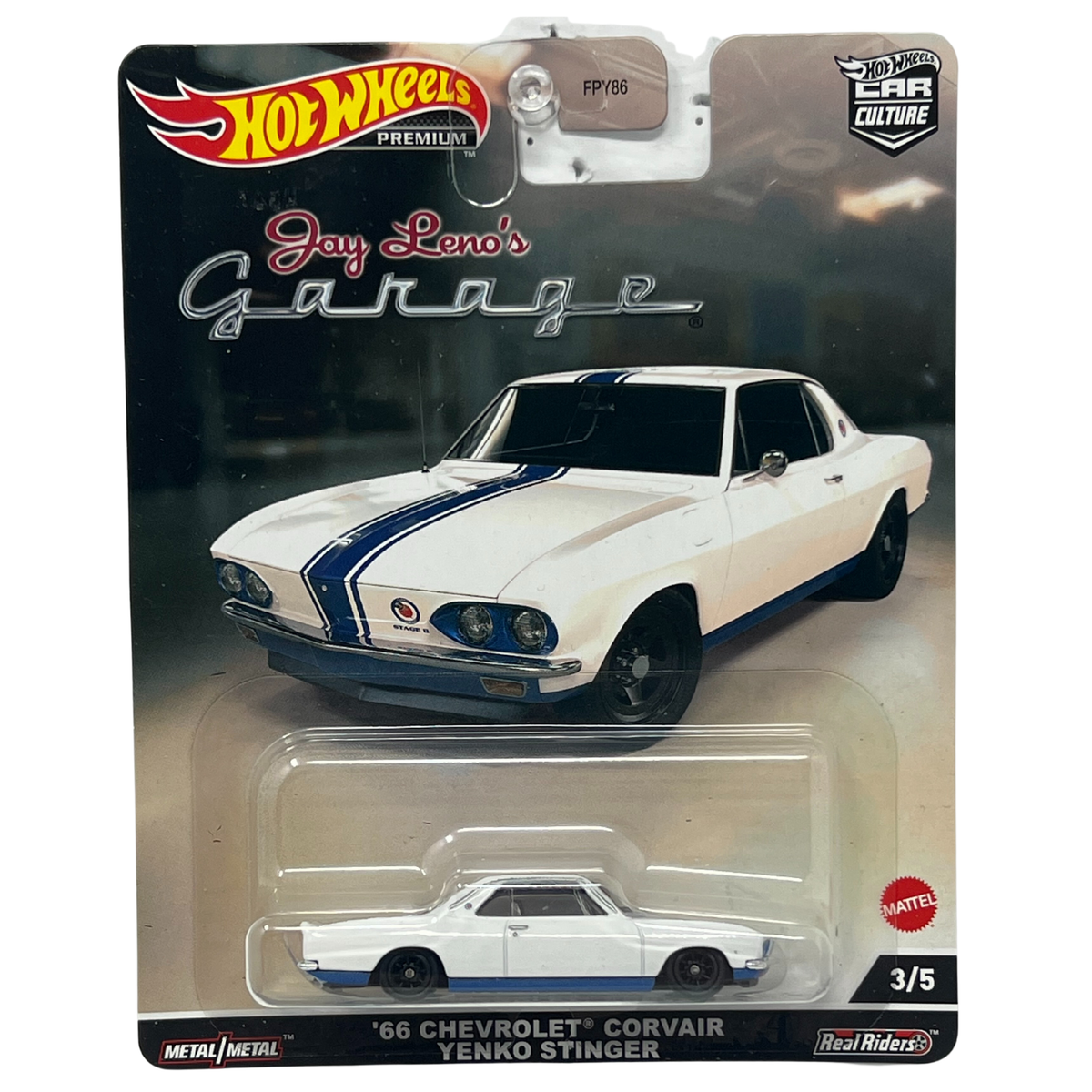Hot Wheels Premium Jay Leno's Garage 66 Chevy Corvair Yenko