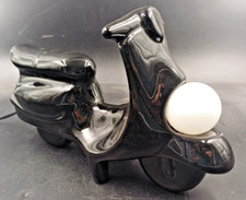 LAMPE CÉRAMIQUE SCOOTER 1980 VINTAGE VESPA 30x15cm