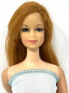 vintage red hair barbie
