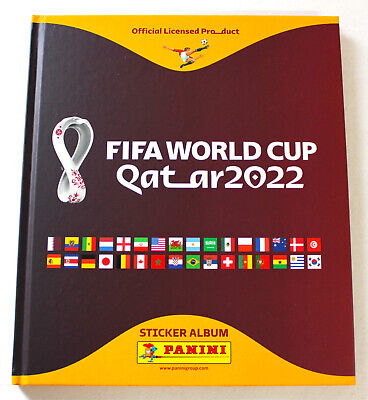 Panini FIFA World Cup Qatar 2022 50 Packets + Hardcover