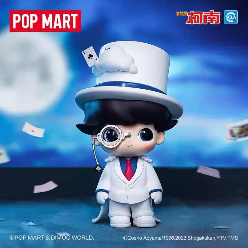 Bonita figura de juguete para niños de 18 cm/7 pulgadas detective Popmart Conan Edogawa Kaitou Kiddo