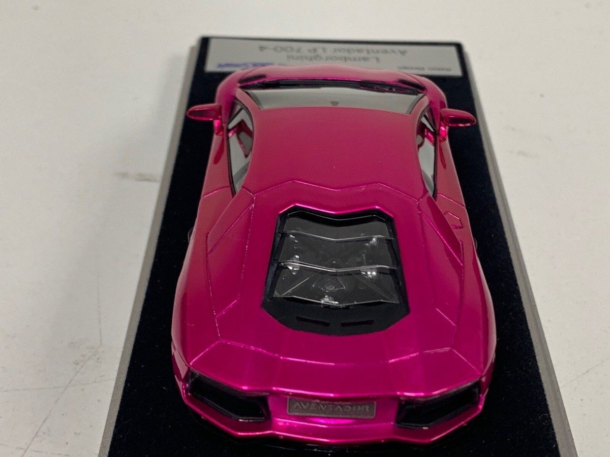 1/43 Looksmart Lamborghini Aventador LP-700 Coupe Flash Pink