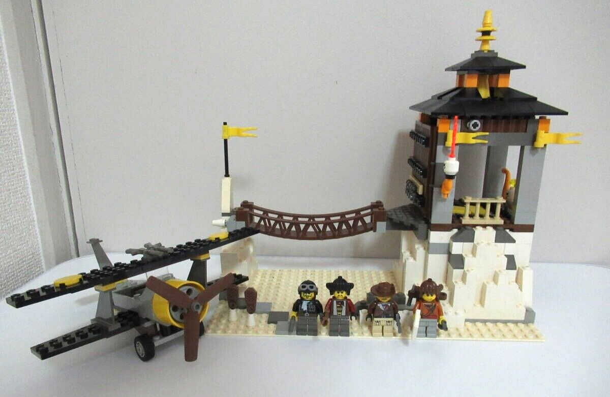王老吉 LEGO Adventurers 7417 Temple of Mount Everest 2003 No Box Used