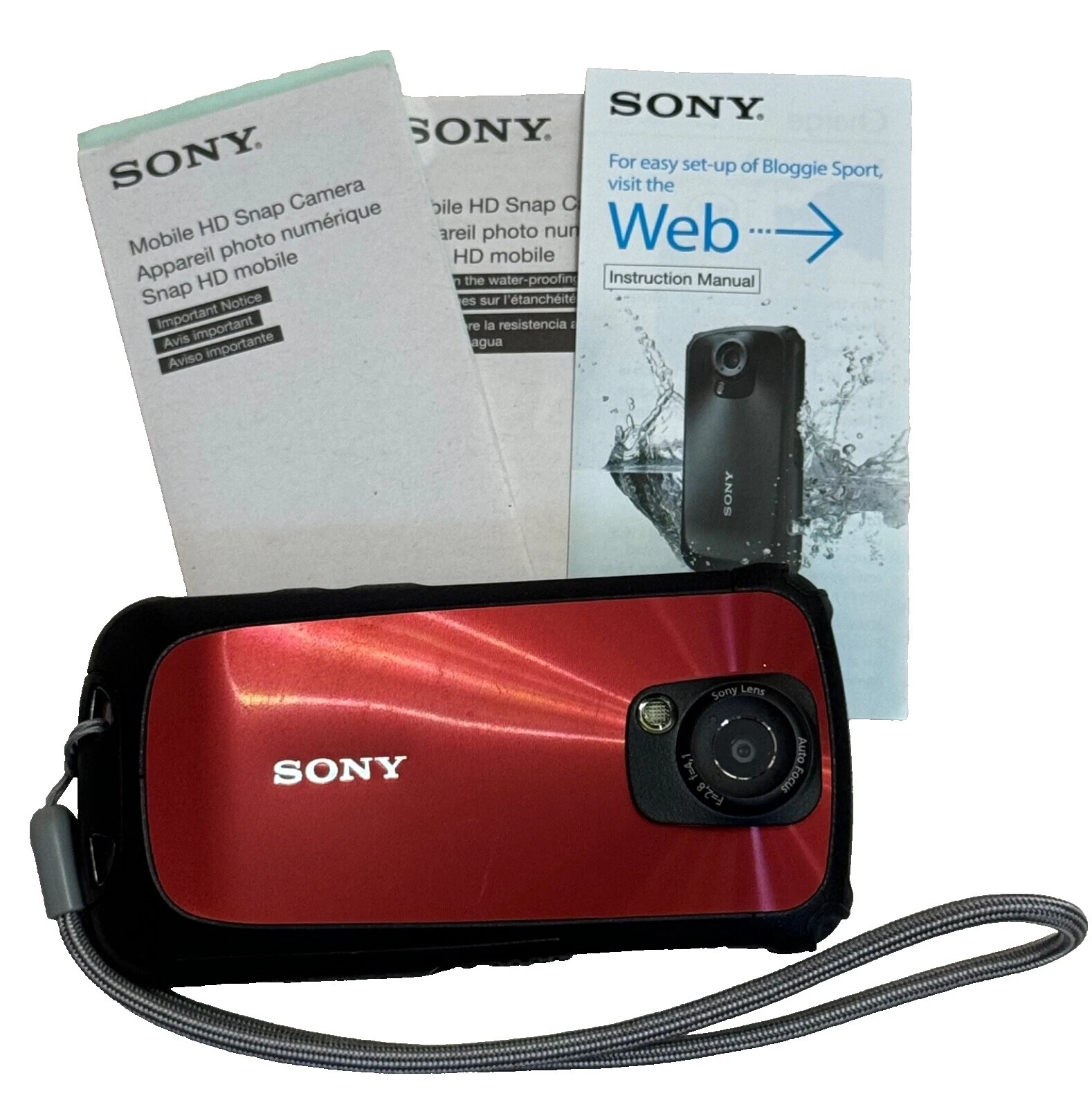 Sony High Definition Pocket Camcorders with LCD Screen