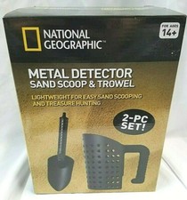 NATIONAL GEOGRAPHIC METAL DETECTOR SAND SCOOP  TROWEL NEW AND SEALED