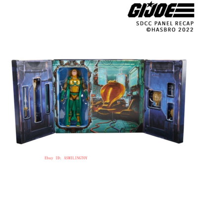 In STOCK Gi Joe Serpentor & Air Chariot 1/12 Action Figure