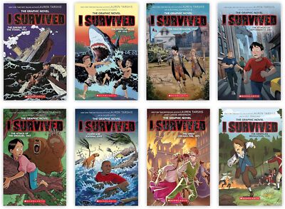 I Survived Graphic Novels #1-8: A Graphix Collection Set NEW PAPERBACK ...
