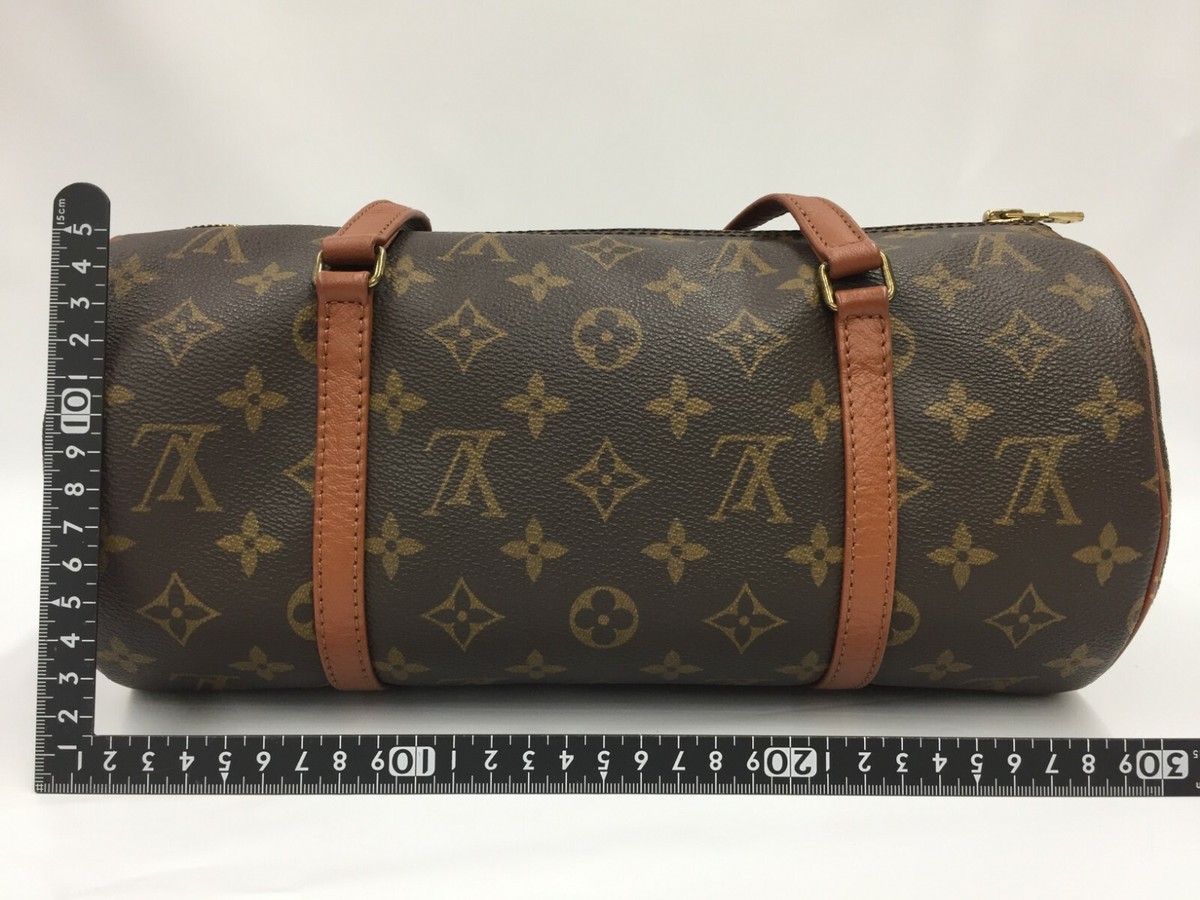 Auth Louis Vuitton Monogram Papillon 30 hand bag with Mini