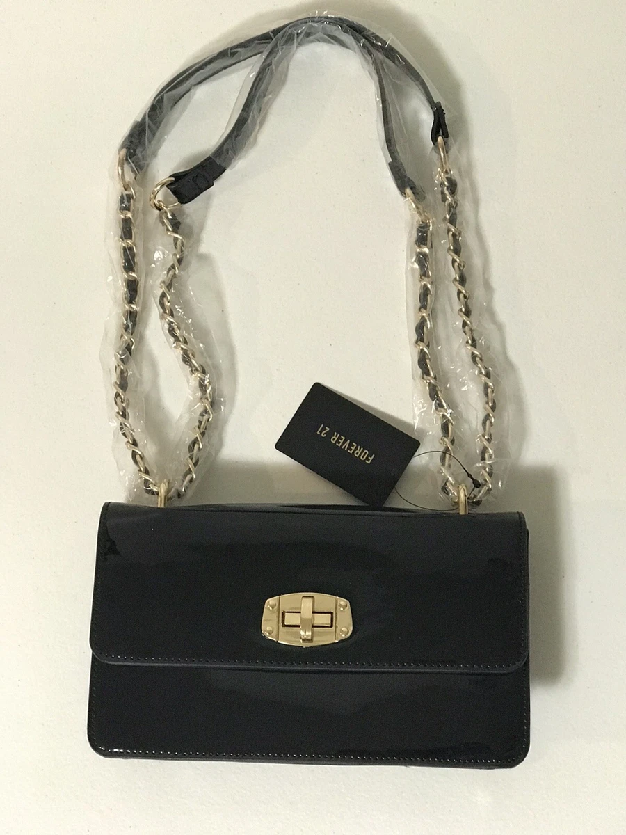 Faux leather crossbody deals bag forever 21