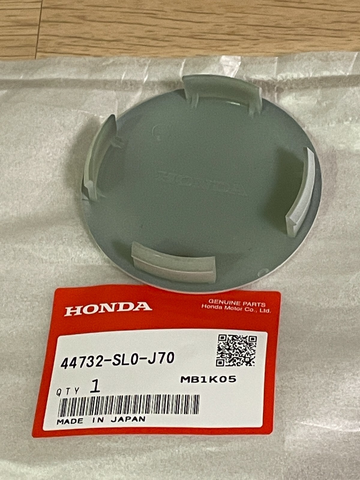 Acura Genuine Integra DC2 Honda Civic EK9 Type R White Wheel Center Cap