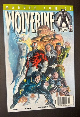WOLVERINE #172 (Marvel Comics 2002) -- NEWSSTAND Variant -- NM-
