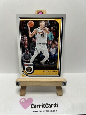 NIKOLA JOKIC 2022-23 Panini Hoops Basketball #187 Denver Nuggets