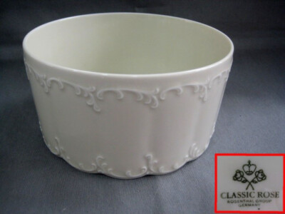 Rosenthal Monbijou Schüssel Schale Elfenbein Creme Classic Rose 15 cm Neuwertig