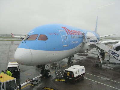 Photo 12x8 Thomson Dream Maker A Boeing 787-8 Dreamliner G-TUIC almost rea c2016