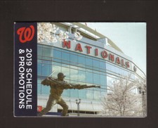 Washington Nationals--Horario de bolsillo 2019--Geico