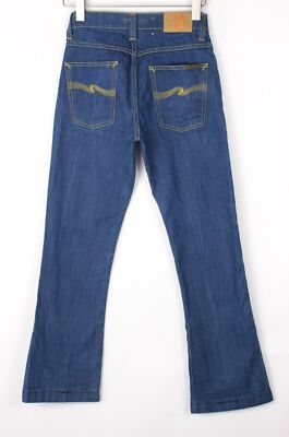 Nudie Jeans Men's Flare Glenn Straight Leg Stretch Jeans Nudie Jeans Men's Flare Glenn Straight Leg Stretch Jeans