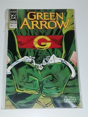 GRÜNER ARROW #34 JULI 1990 DC COMICS