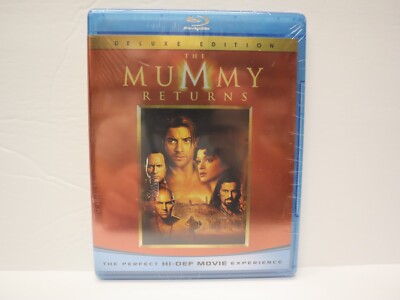The Mummy Returns: Edluxe Edition (Blu-ray, 2001) New/Sealed