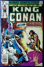 KING CONAN #1, Marvel, 1980, 1st appear Conn, 1ST ISSUE Newsstand,  GD/VG