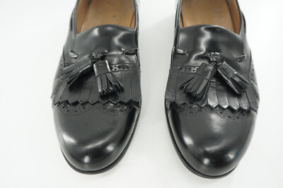 SALVATORE FERRAGAMO Men\'s Size 10 D Leather Tassel Loafer Men main image 3