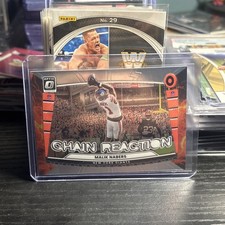 2025 Donruss Optic - Malik Nabers #2 Chain Reaction Insert - Giants