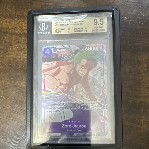 Zoro-Juurou (Alt Art) graded BGS 9.5 for sale on eBay