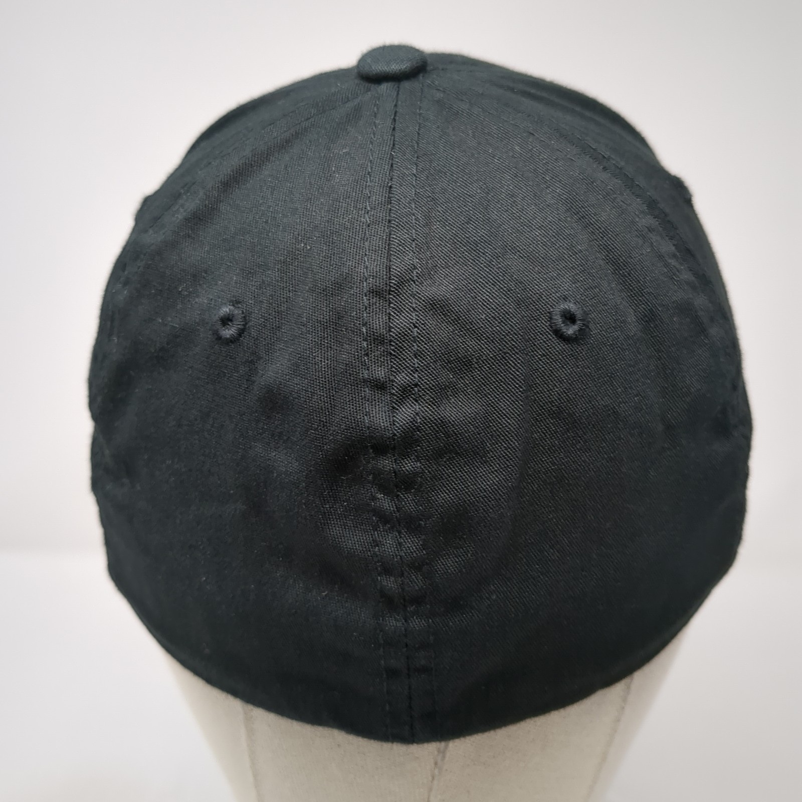 Yakima Fitted Hat Solid Black Medium Embroidered … - image 6