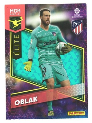 2020-21 Panini MGK Mega Cracks La Liga Atletico de Madrid Elite Jan Oblak