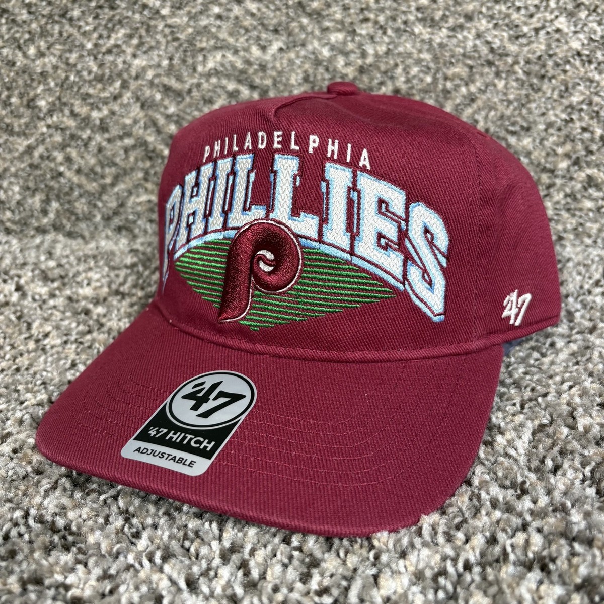 Philadelphia Phillies 47 Brand Hitch Snapback Adjustable Hat Cap
