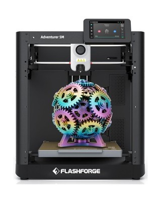 FLASHFORGE Adventurer 5M 3D Printer,600mm/s Max Speed Core XY 3D Printers wit...