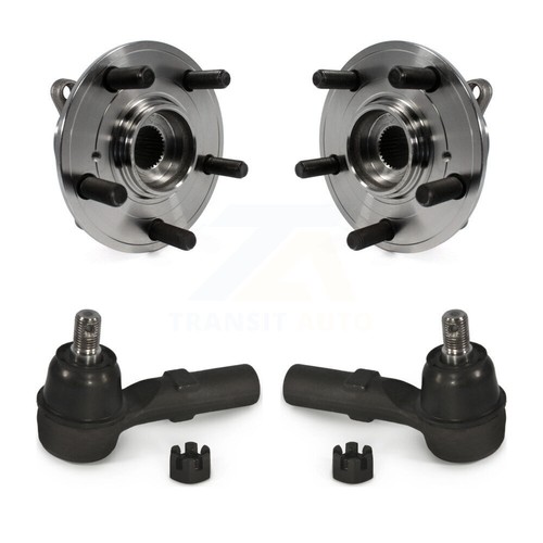 Front Wheel Bearing And Tie Rod End Kit For 2011-2017 Honda Odyssey K77-100135 - Picture 7 of 11