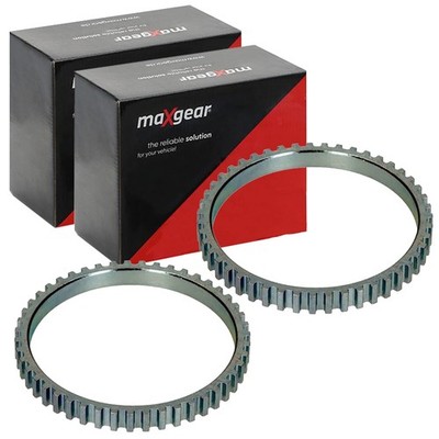 2X MAXGEAR ABS-SENSORRINGE VORNE BEIDSEITIG PASSEND FÜR CHEVROLET AVEO LACETTI