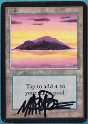 Island (288) - Limited Edition Alpha - Magic: The Gathering