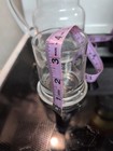 VTG Tumble Up Bedside Etched Water Carafe & Tumbler Cup Set Clear Glass Bed Side — photo 6