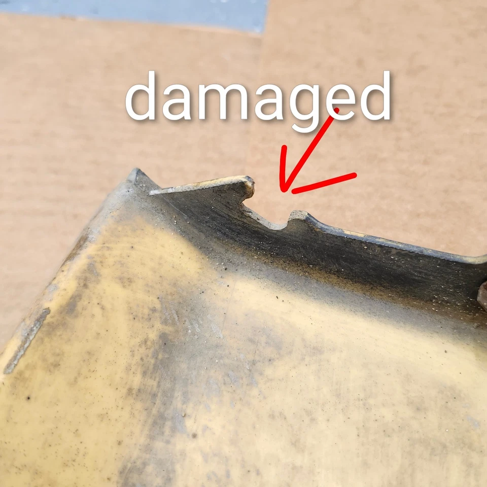 C4 Corvette Panel basculante inferior Falda Moldura Cubiertas PAR Izquierdo y Derecho 84-96 DEFECTUOSO Foto 3 de 4