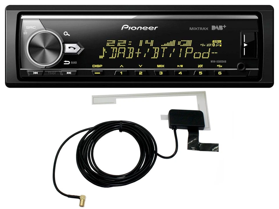Pioneer Bluetooth DAB USB MP3 Autoradio für Toyota Highlander MR2 Sequoia Yaris - Bild 2 von 4