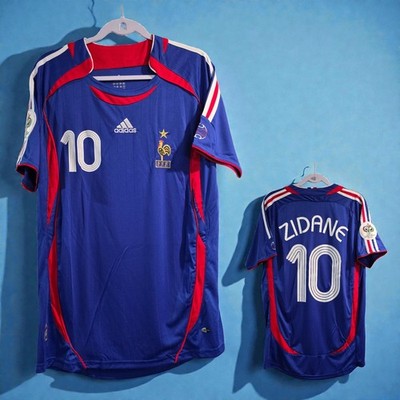FRANCE HOME World Cup 2006 - Football Soccer - ZIDANE # 10 - LARGE
