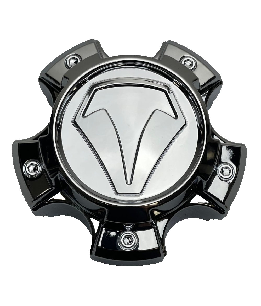 Toyota T-Force Chrome Snap In Wheel Center Cap 890C01 89-9586T