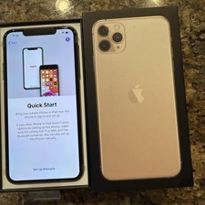 Las mejores ofertas en Apple iPhone 11 Pro Max Gold celulares y