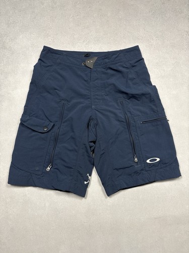 Oakley Software 00s Technical Cargo MTB Cycling Shorts Skull Tactical Vintage M