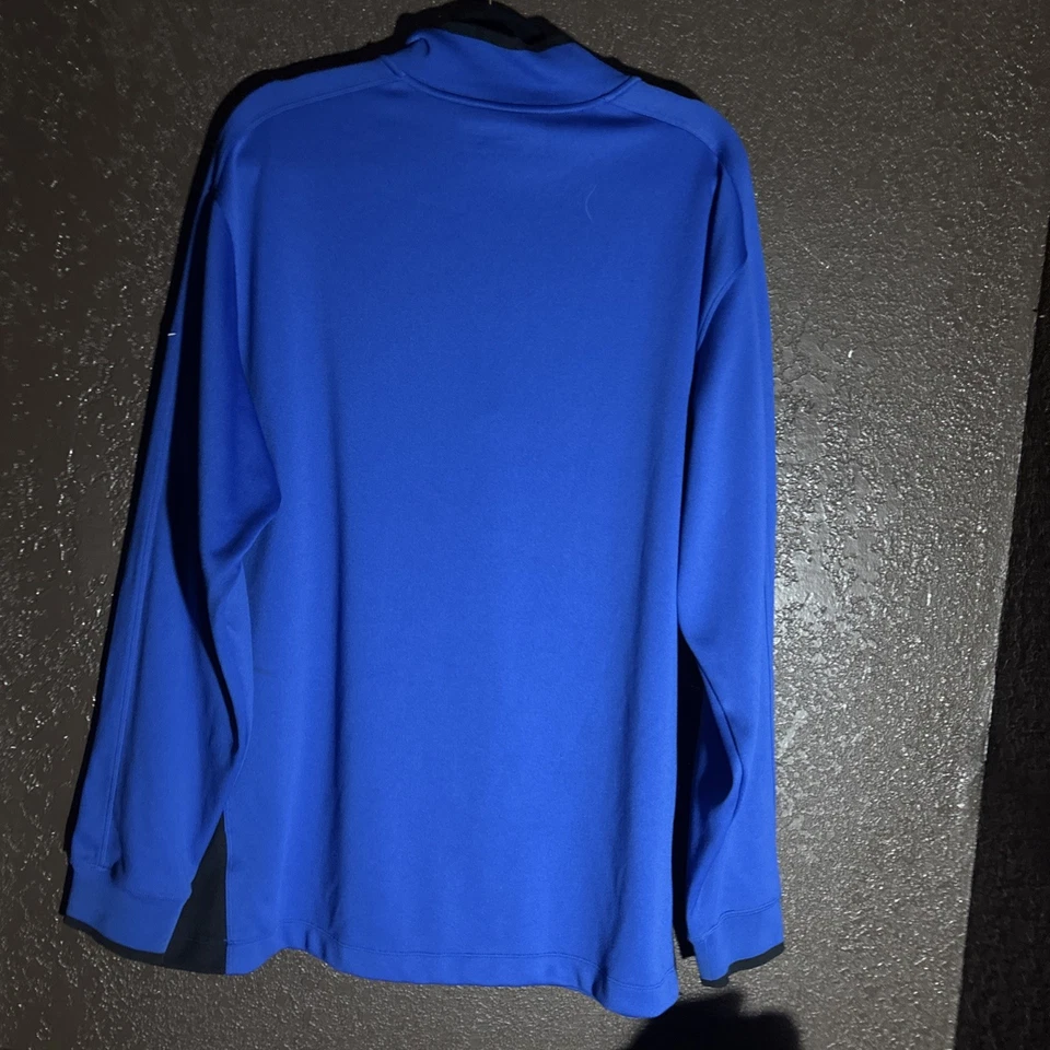Nike Dri Fit 1/4 Zip Pullover Athletic Top Shirt~XXL The Angry Elephant Logo - Image 4 of 4