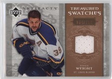2006-07 Upper Deck Artifacts Treasured Swatches 134/250 Doug Weight #TS-WE 2a8